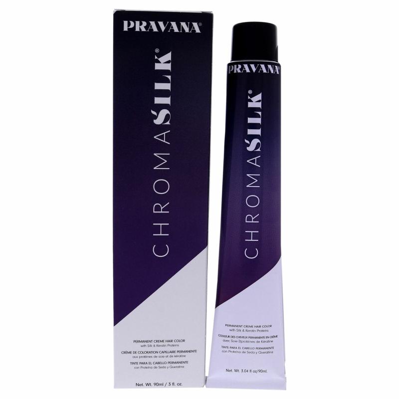 ChromaSilk Creme Hair Color - 5.66 Light Intense Red Brown by Pravana for Unisex - 3 oz Hair Color