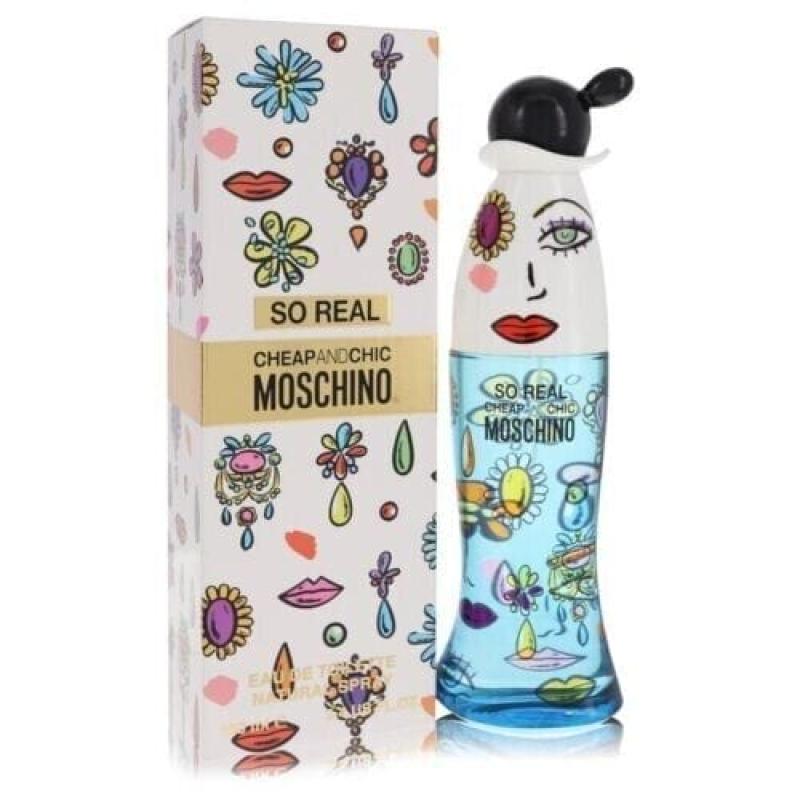 Moschino Cheap and Chic so Real for Women Eau De Toilette Spray, 3.4 Ounce