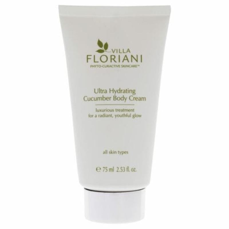 Ultra Hydrating Cucumber Body Cream by Villa Floriani for Women - 2.53 oz Body Cream