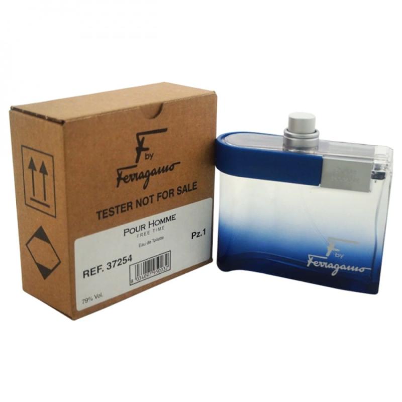Free Time Salvatore Ferragamo Cologne Eau De Toilette Spray (Tester) 3.4 oz For Men
