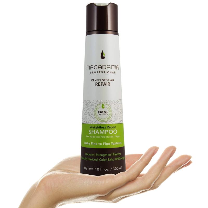 Macadamia Professional Hair Care Sulfate - Paraben Repair Hair Shampoo, Sheer Pecan, 10 Fl Oz