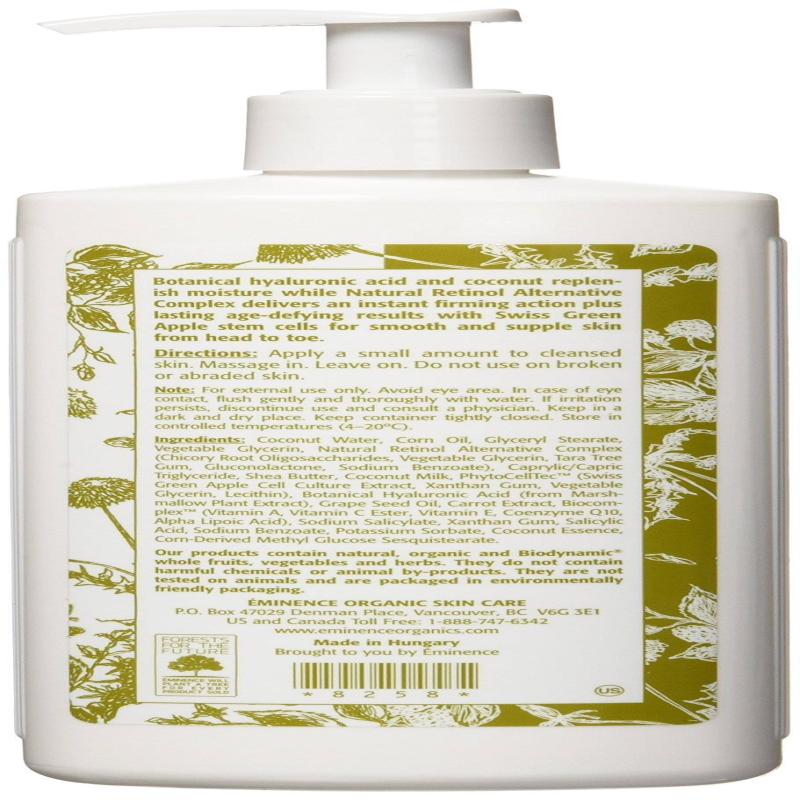 Coconut Firming Body Lotion by Eminence for Unisex - 8.4 oz Body Lotion