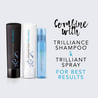 Trilliance Shine Conditioner by Sebastian for Unisex - 8.4 oz Conditioner