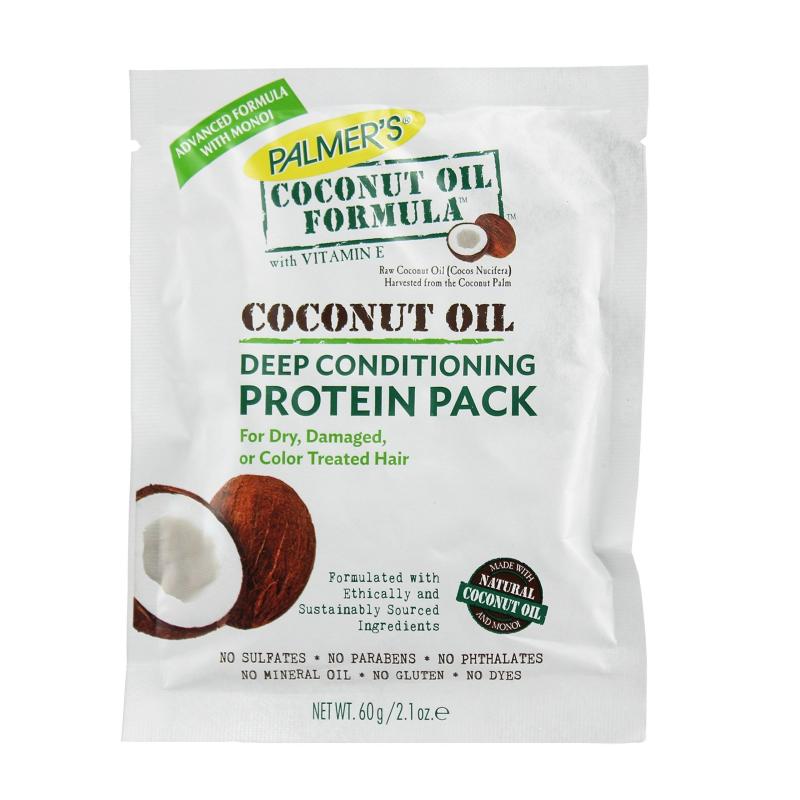 Coconut Oil Deep Conditioning Protein Pack by Palmers for Unisex - 2.1 oz Conditioner