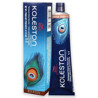 Koleston Perfect Permanent Creme Haircolor - 7 7 Medium Blonde-Brown by Wella for Unisex - 2 oz Hair Color