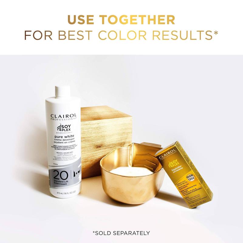 Professional Liquicolor Permanent Hair Color - 20D Very Light Ultra Cool Blonde by Clairol for Unisex - 2 oz Hair Color