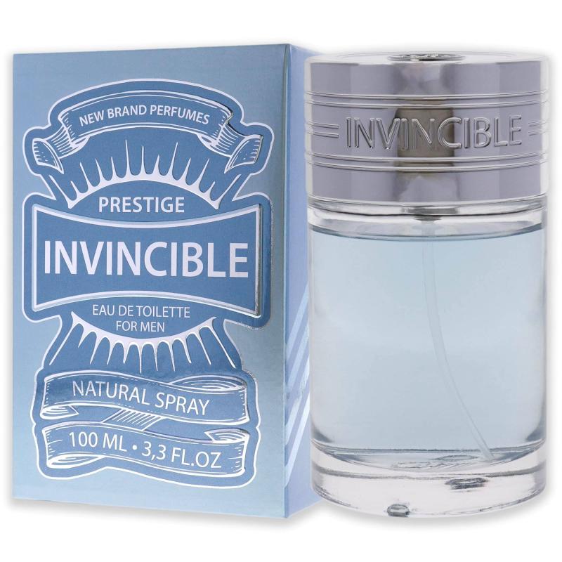 Prestige Invincible by New Brand for Men - 3.3 oz EDT Spray