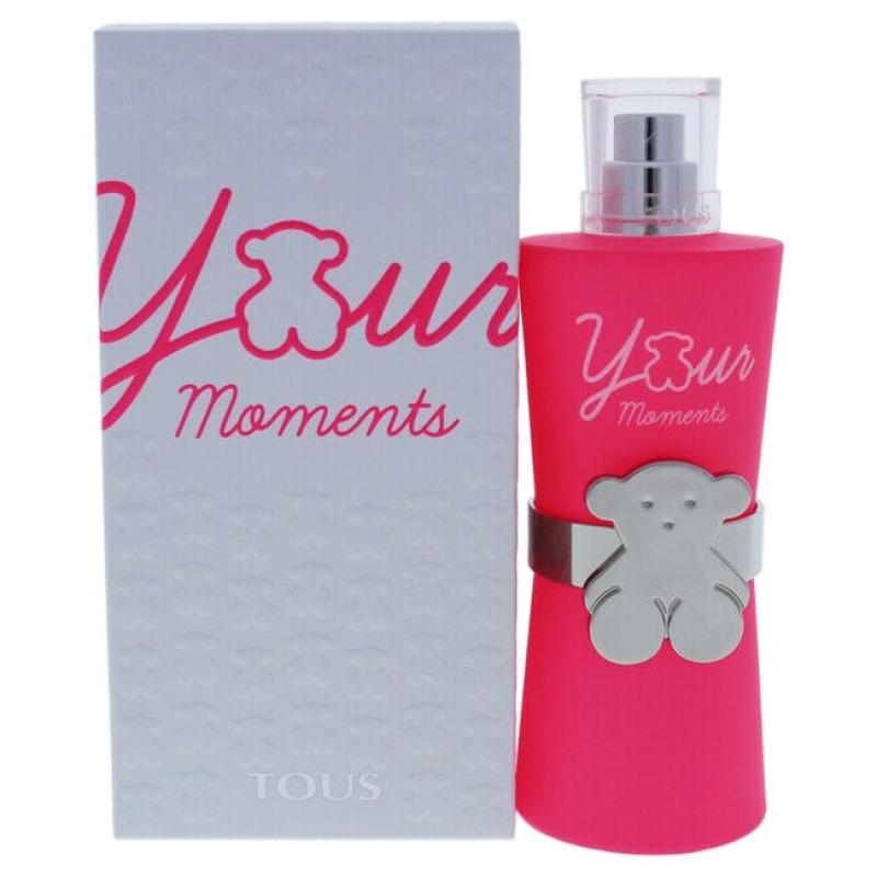 Your Moments by Tous for Women - 3 oz EDT Spray