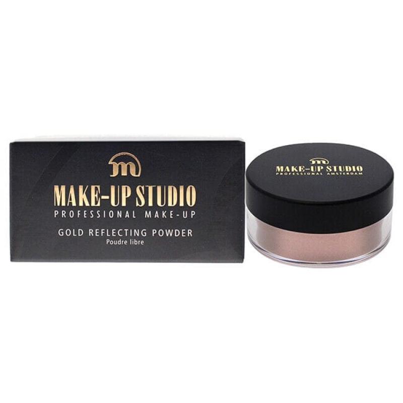 Gold Reflecting Powder Highlighter - Golden Pink by Make-Up Studio for Women - 0.52 oz Highlighter