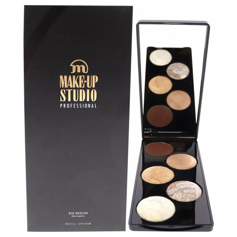 Eye Palette Lumiere - Nude Glow by Make-Up Studio for Women - 1.26 oz Eye Shadow