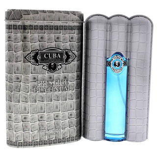 Cuba Prestige Platinum by Cuba for Men - 3 oz EDT Spray