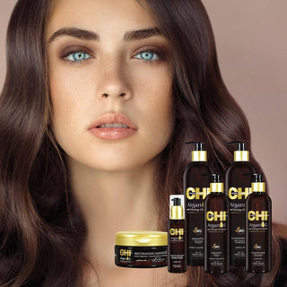 Argan Oil with Moringa Oil Blend Conditioner by CHI for Unisex - 25 oz Conditioner