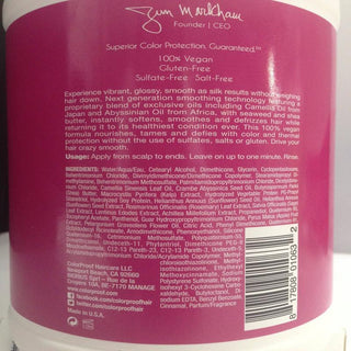 CrazySmooth Anti-Frizz Conditioner by ColorProof for Unisex - 64 oz Conditioner
