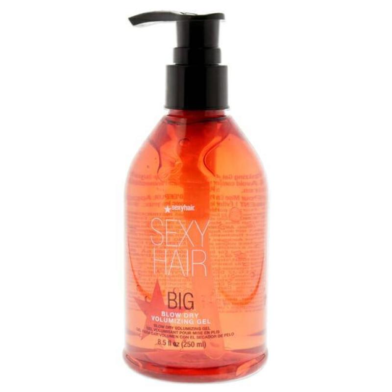 Big Sexy Hair Blow Dry Volumizing Gel by Sexy Hair for Unisex - 8.5 oz Gel