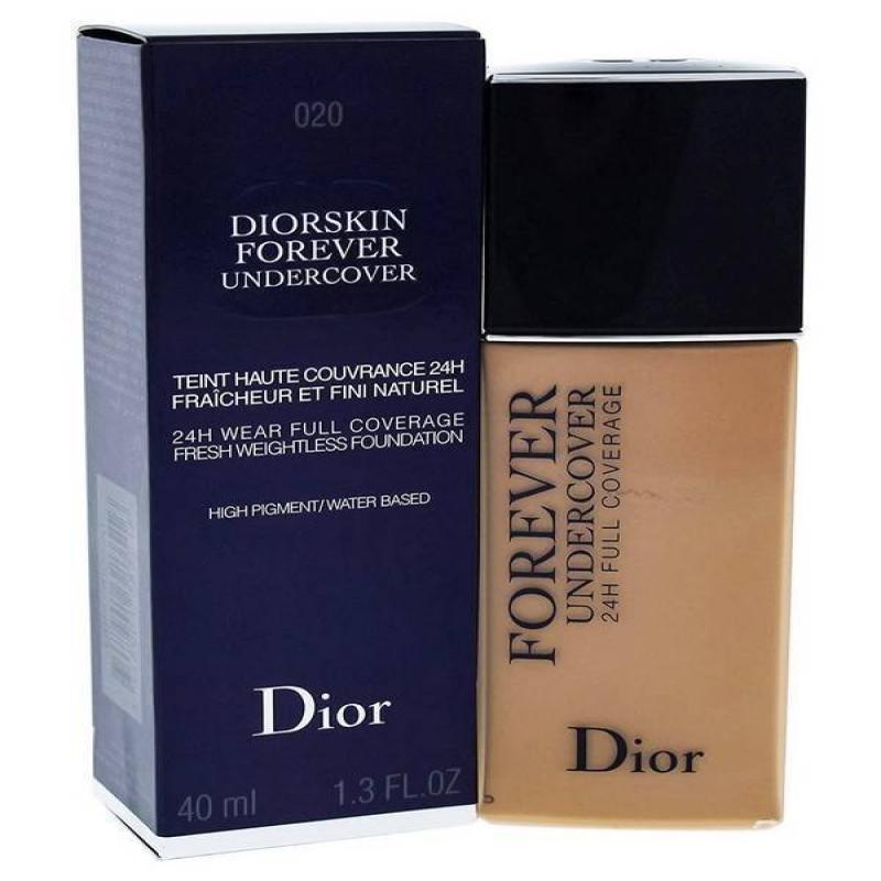 Christian Dior C000900020 Diorskin Forever Undercover 24H Full Coverage Fresh Weightless Foundation #020 Light Beige 40 ml