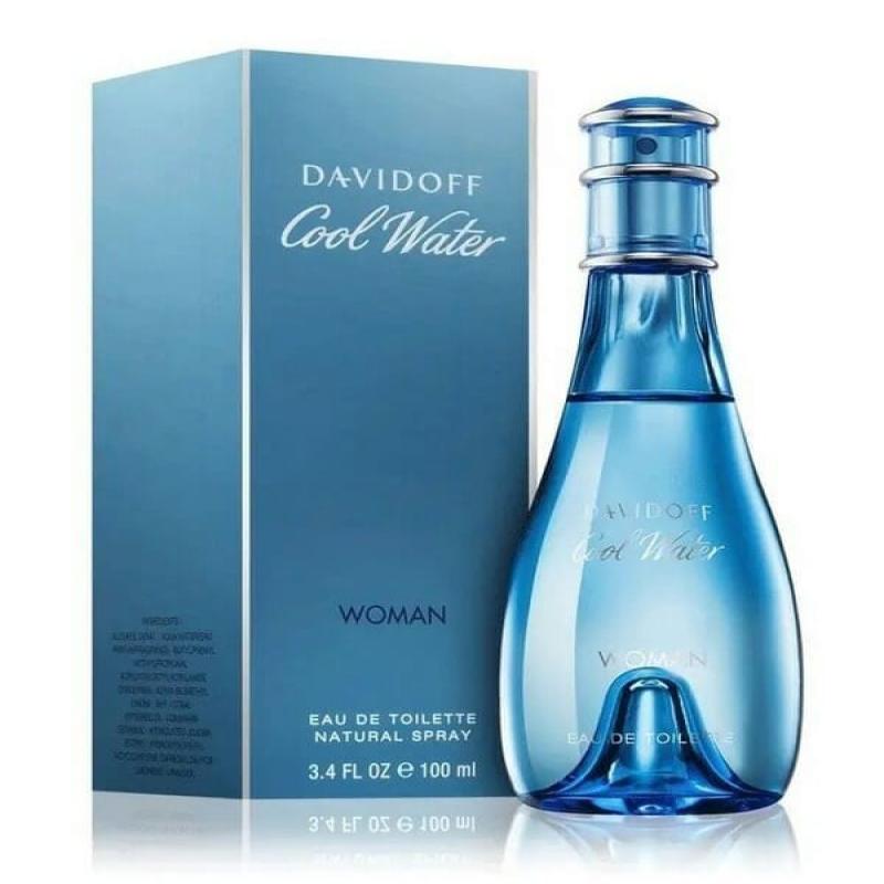 Davidoff Coolwater EDT Spray For Women 100ML - 3414202011752