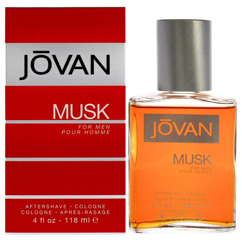 Jovan Musk by Jovan for Men - 4 oz After Shave Cologne