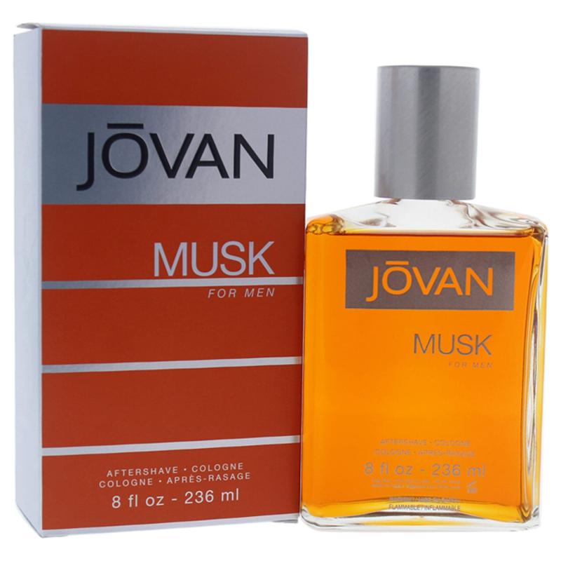 Jovan Musk by Jovan for Men - 8 oz After Shave Cologne