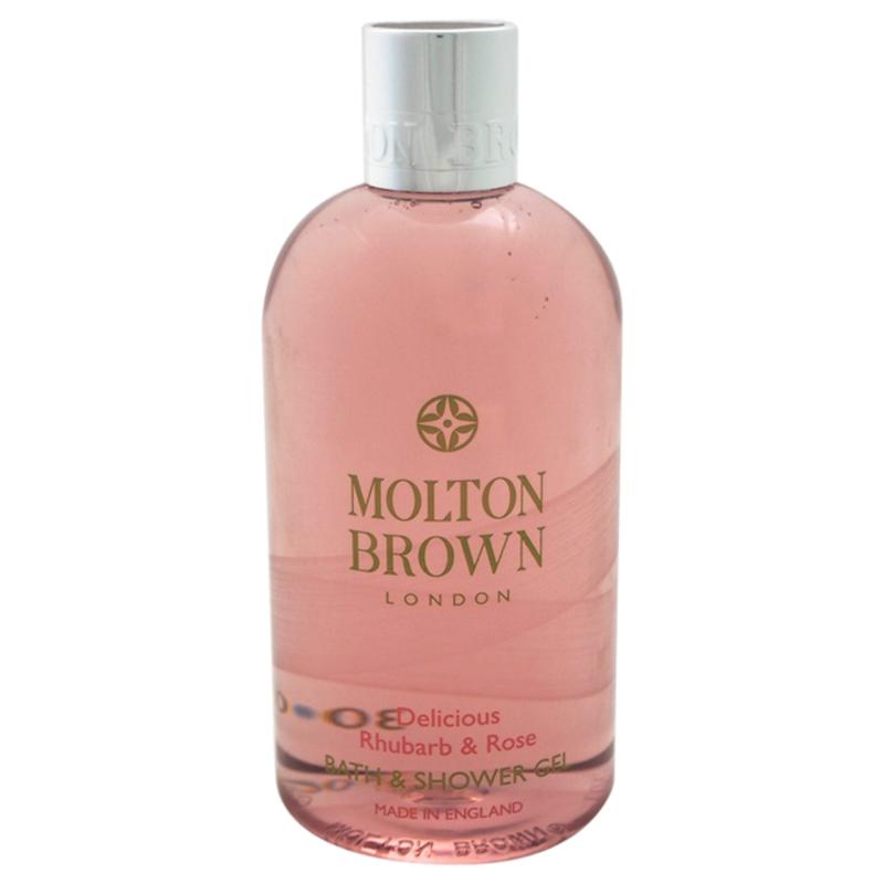Delicious Rhubarb &amp; Rose Bath &amp; Shower Gel by Molton Brown for Women - 10 oz Bath &amp; Shower Gel