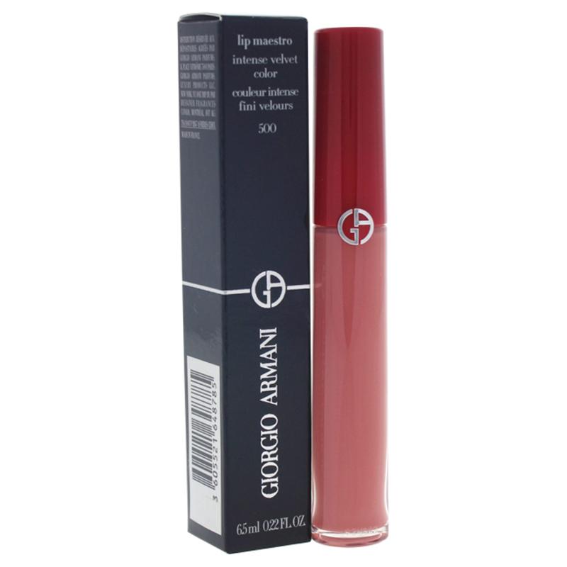 Lip Maestro Intense Velvet Color - 500 Blush by Giorgio Armani for Women - 0.22 oz Lipstick
