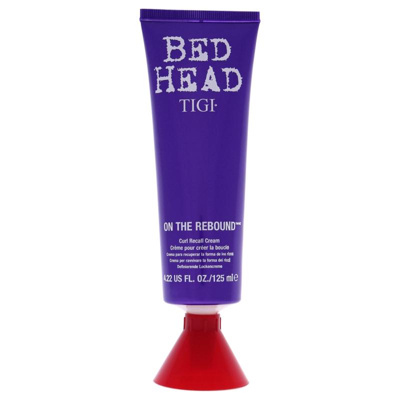 Bed Head On The Rebound Curl Recall Cream by TIGI for Unisex - 4.22 oz Cream