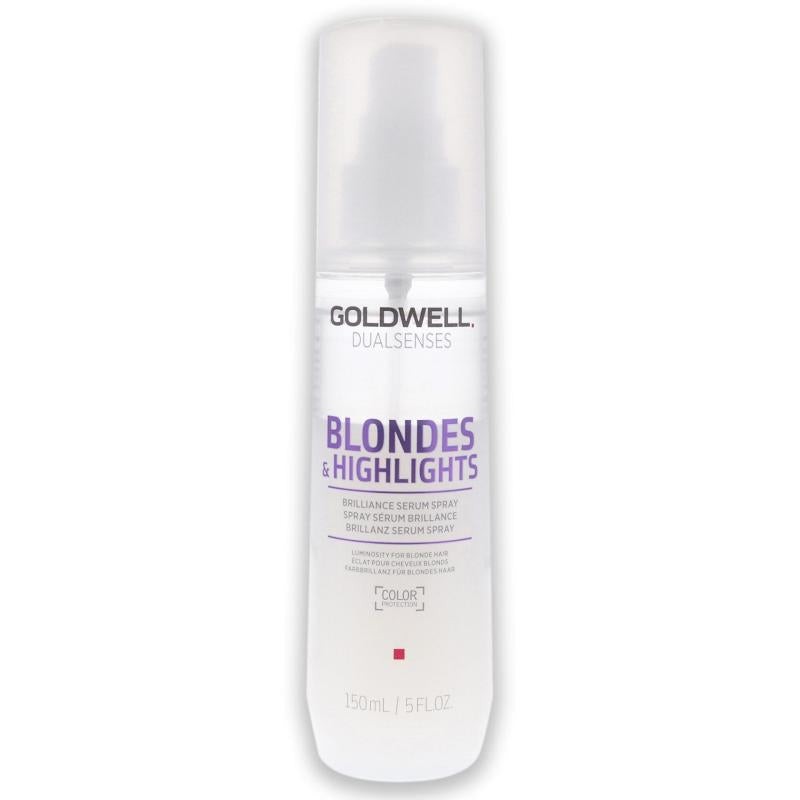 Dualsenses Blondes Highlights Brillance Serum Spray by Goldwell for Unisex - 5 oz Serum