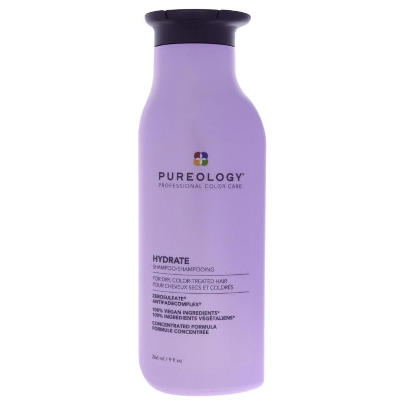 Hydrate Shampoo by Pureology for Unisex - 9 oz Shampoo