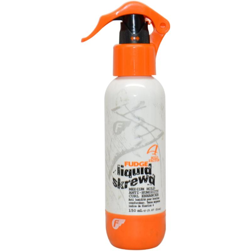 Liquid Skrewd Medium Hold Anti-Humidity Curl Enhancer by Fudge for Unisex - 5.07 oz Spray