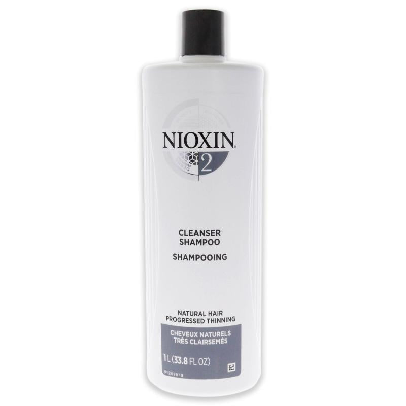 System 2 Cleanser Shampoo by Nioxin for Unisex - 33.8 oz Shampoo