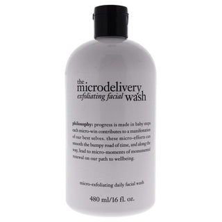 The Microdelivery Exfoliating Facial Wash by Philosophy for Unisex - 16 oz Cleanser