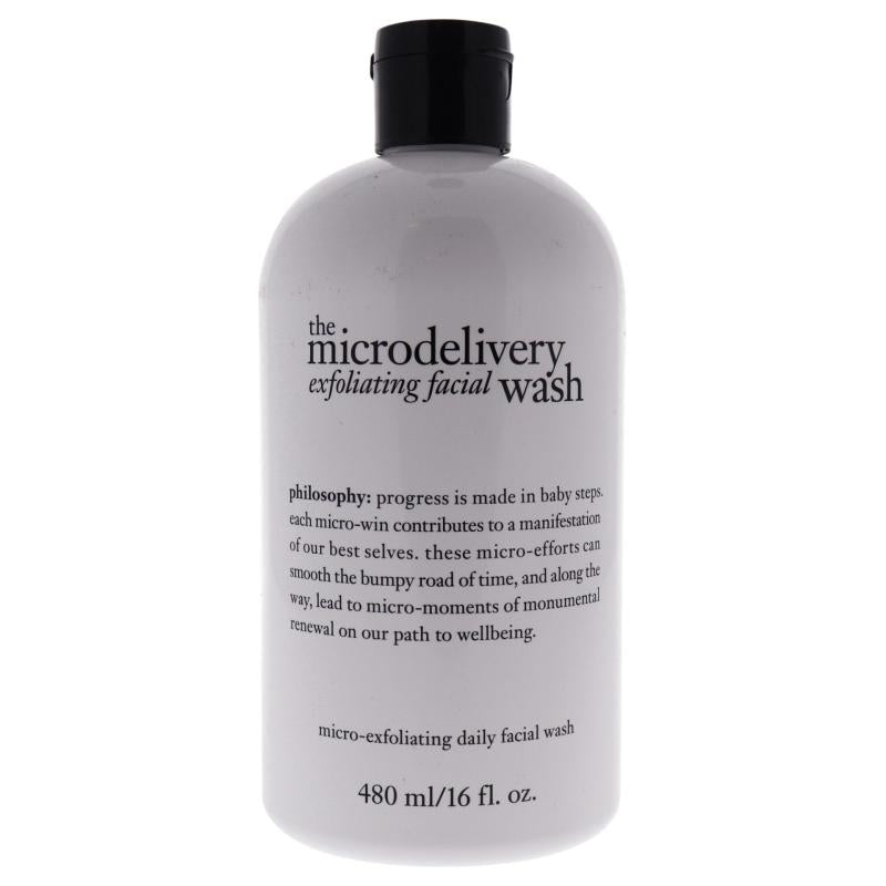 The Microdelivery Exfoliating Facial Wash by Philosophy for Unisex - 16 oz Cleanser