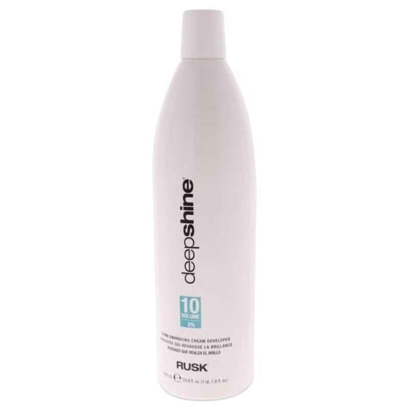 Deepshine Enhancing Cream Developer 10 Volume by Rusk for Unisex - 33.8 oz Lightener
