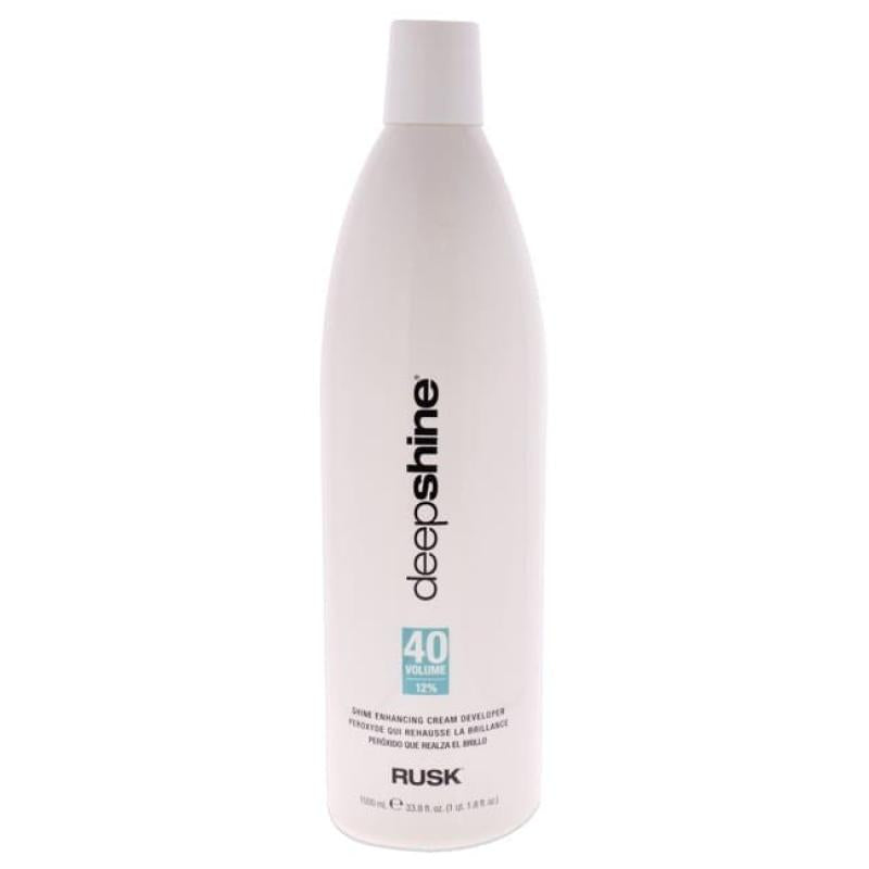Deepshine Enhancing Cream Developer 40 Volume by Rusk for Unisex - 33.8 oz Lightener