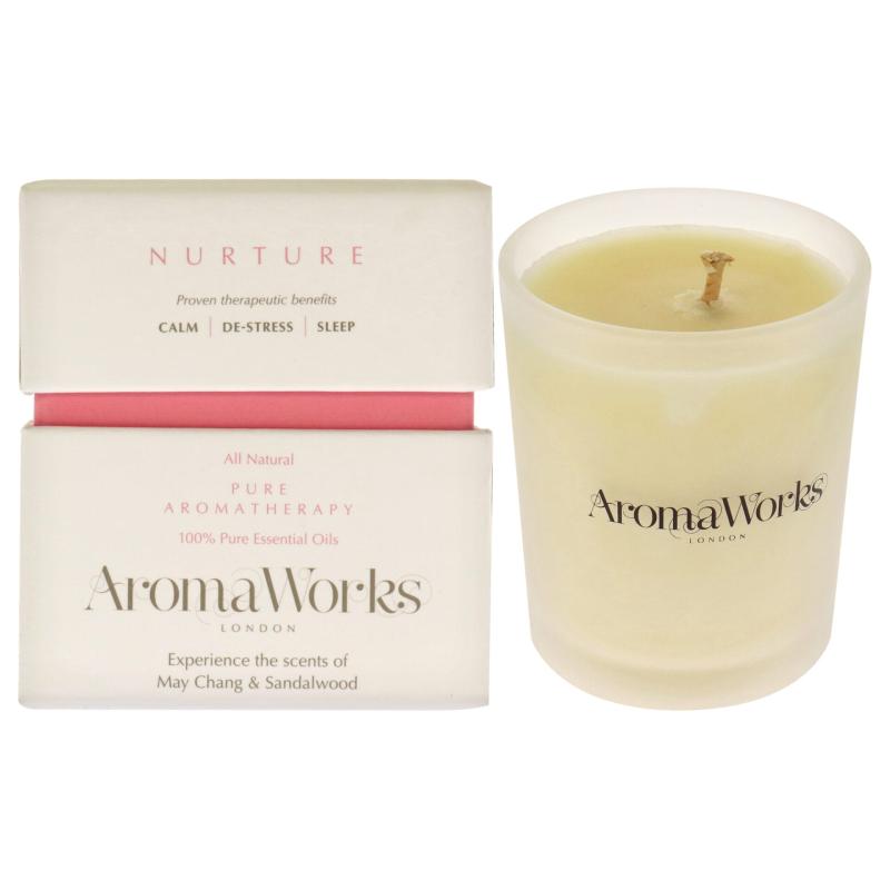 Nurture Candle Small by Aromaworks for Unisex - 2.64 oz Candle
