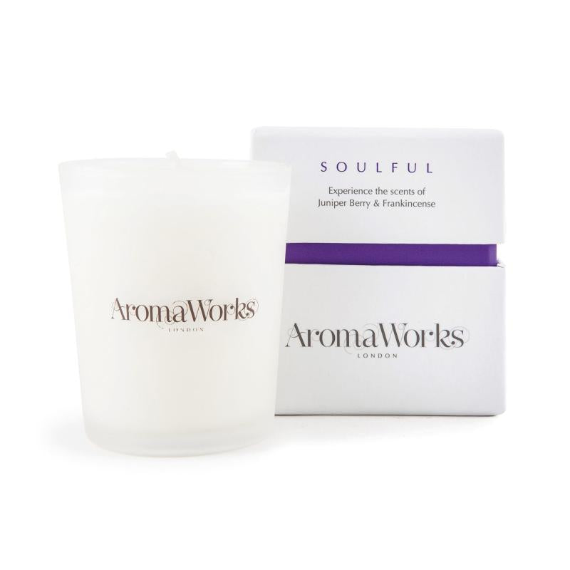 Soulful Candle Small by Aromaworks for Unisex - 2.65 oz Candle