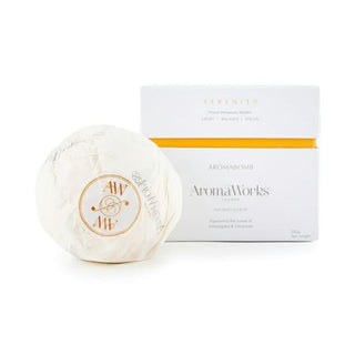 Serenity Aromabomb Single By Aromaworks For Unisex - 8.81 Oz Bath Bomb