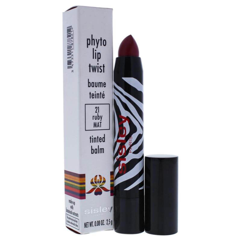 Phyto Lip Twist - 21 Ruby Mat by Sisley for Women - 0.08 oz Lipstick