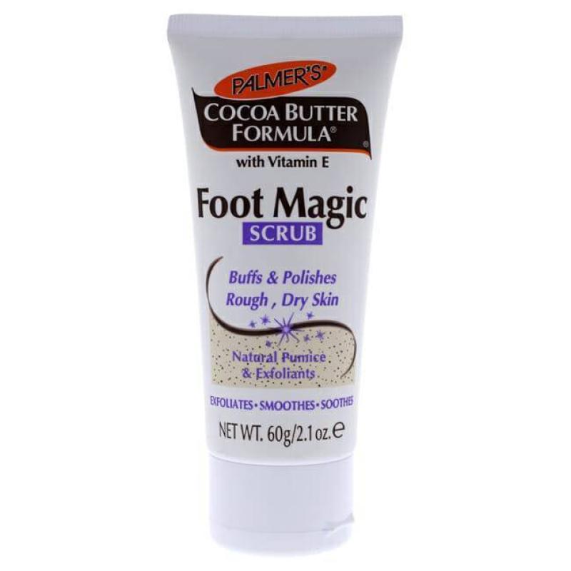 Cocoa Butter Foot Magic Scrub by Palmers for Unisex - 2.1 oz Scrub