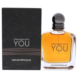 Emporio Armani Stronger With You by Giorgio Armani for Men - 3.4 oz EDT Spray