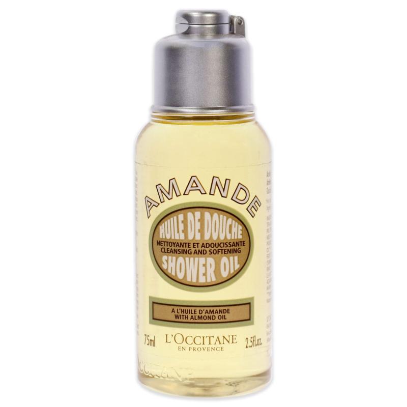 Almond Shower Oil by LOccitane for Unisex - 2.5 oz Shower Oil