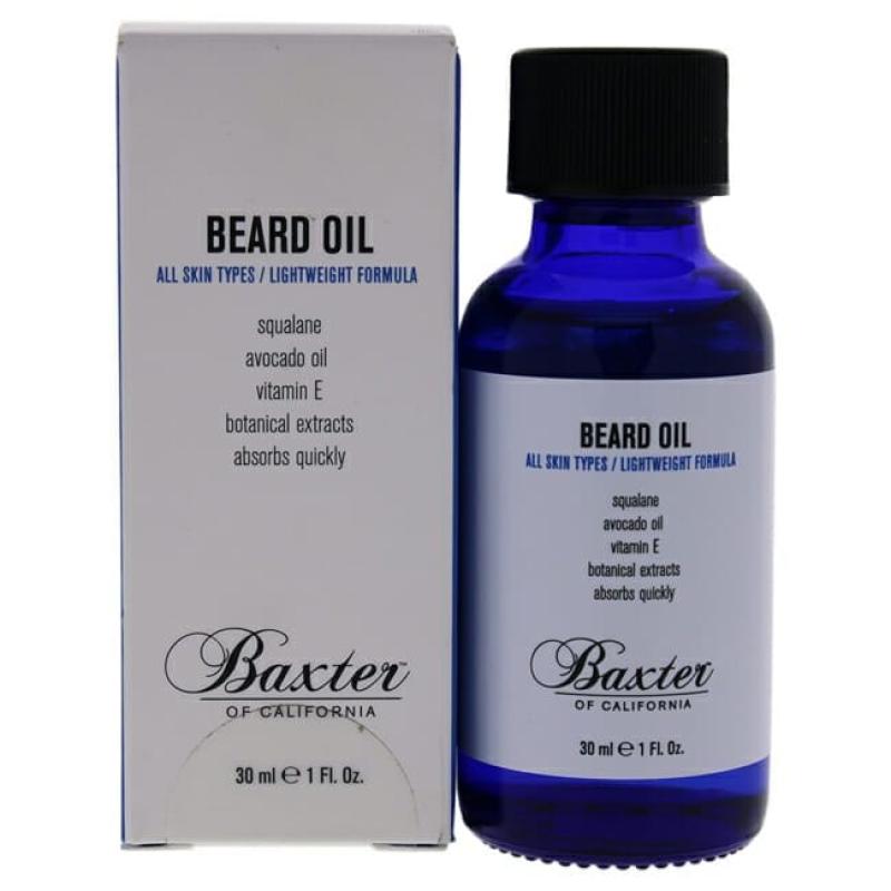 Beard Oil by Baxter Of California for Men - 1 oz Oil