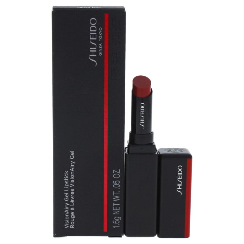 VisionAiry Gel Lipstick - 222 Ginza Red by Shiseido for Women - 0.05 oz Lipstick