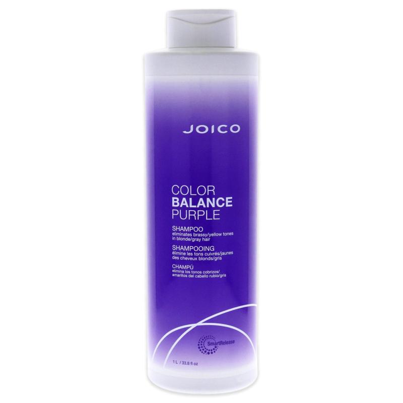 Color Balance Purple Shampoo by Joico for Unisex - 33.8 oz Shampoo