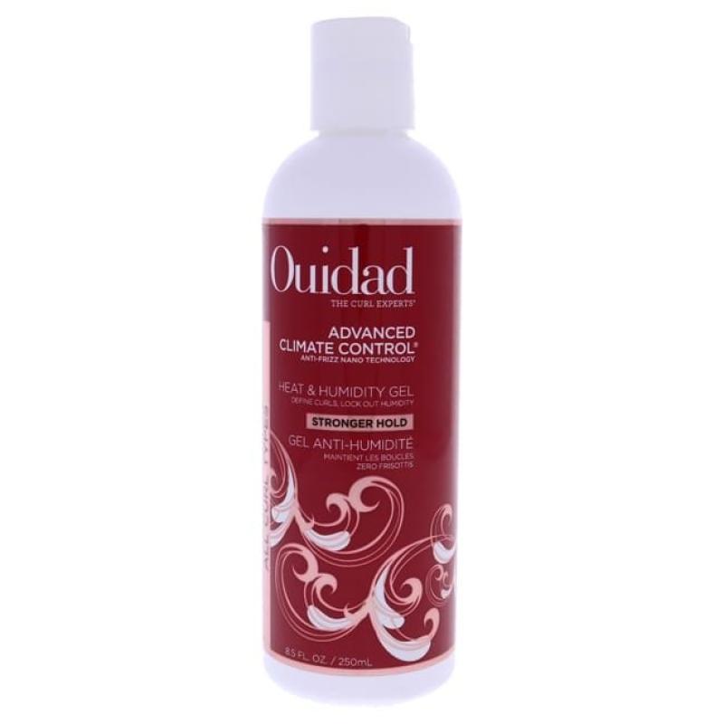 Advanced Climate Control Heat and Humidity Gel - Stronger Hold by Ouidad for Unisex - 8.5 oz Gel