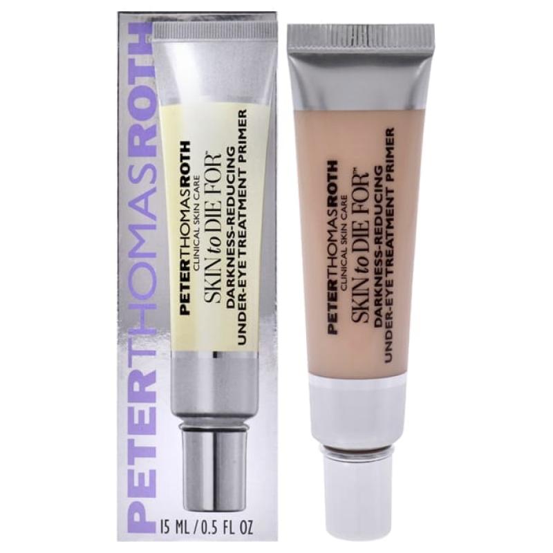Skin To Die For Darkness-Reducing Under-Eye Treatment Primer - Universal by Peter Thomas Roth for Women - 0.5 oz Treatment
