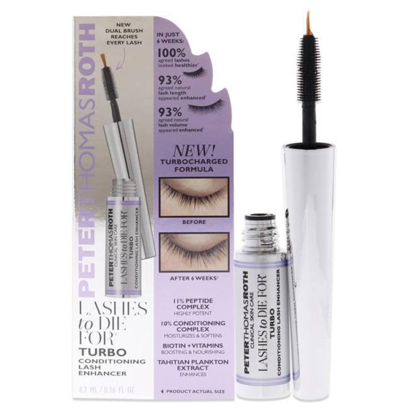 Lashes To Die for Turbo Conditioning Lash Enhancer by Peter Thomas Roth for Women - 0.16 oz Treatment