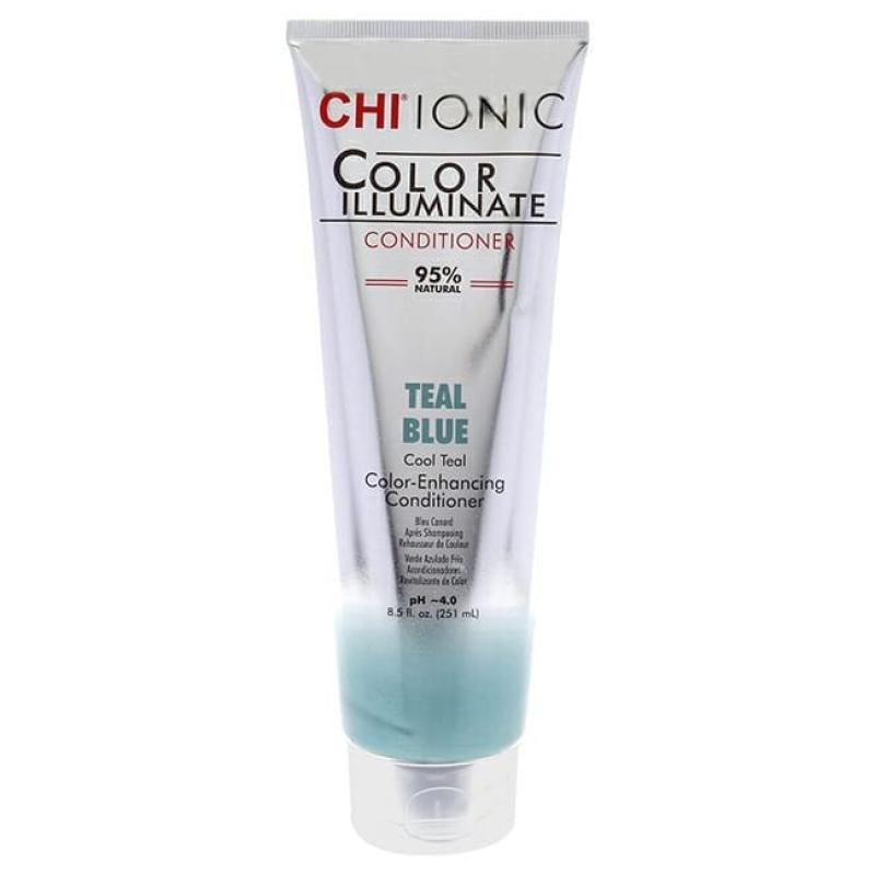 Ionic Color Illuminate Conditioner - Teal Blue by CHI for Unisex - 8.5 oz Hair Color