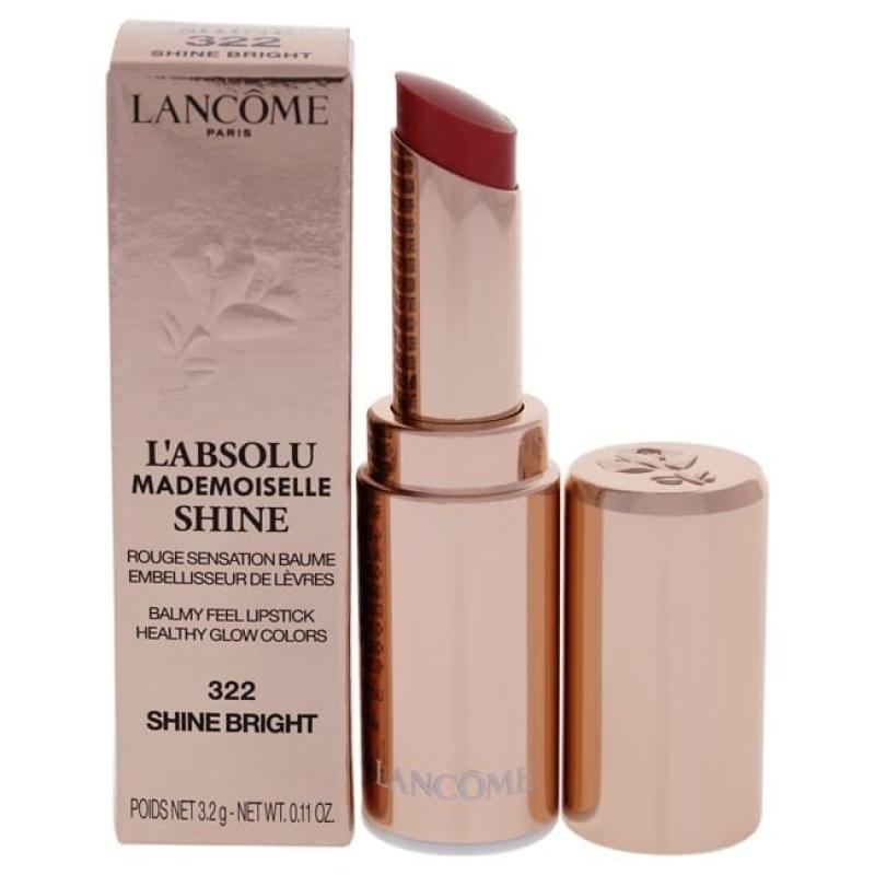 LAbsolu Mademoiselle Shine - 322 Shine Bright by Lancome for Women - 0.11 oz Lipstick