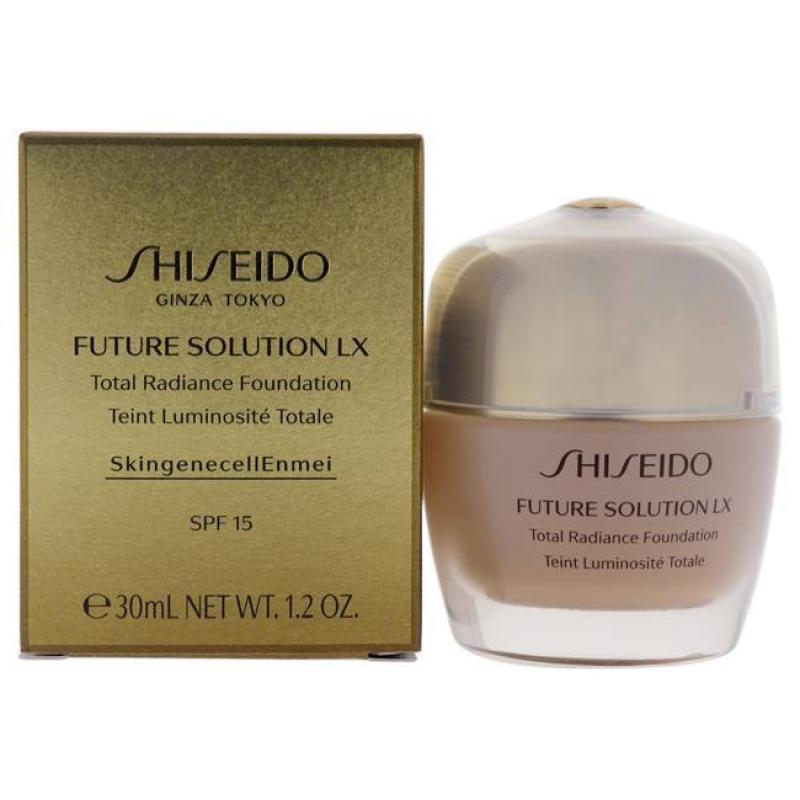 Future Solution LX Total Radiance Foundation SPF 15 - 4 Rose by Shiseido for Women - 1.2 oz Foundation