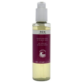 Moroccan Rose Otto Body Wash by REN for Unisex - 6.8 oz Body Wash